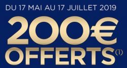 200€ offerts pour la souscription d’un contrat habitation et d’une GAV famille.
